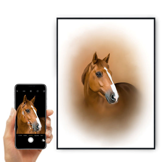 Personalized "Pet of you choice" Framed Portraits